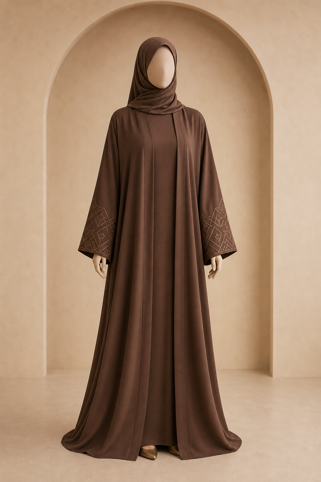 Layali Mocha Abaya