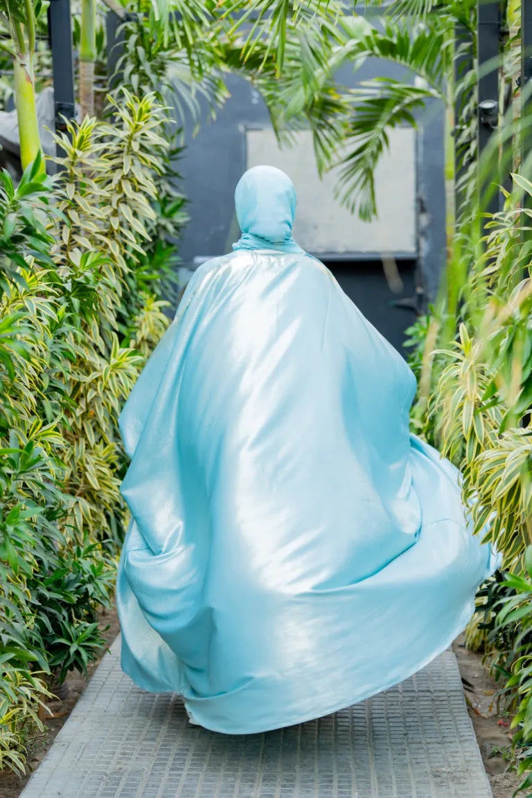 Noor Al-Bahar Arabian Bride Abaya by Uroosa Vayani