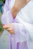 Zahrat Al-Fajr Handmade Arabian Bride Abaya by Uroosa Vayani