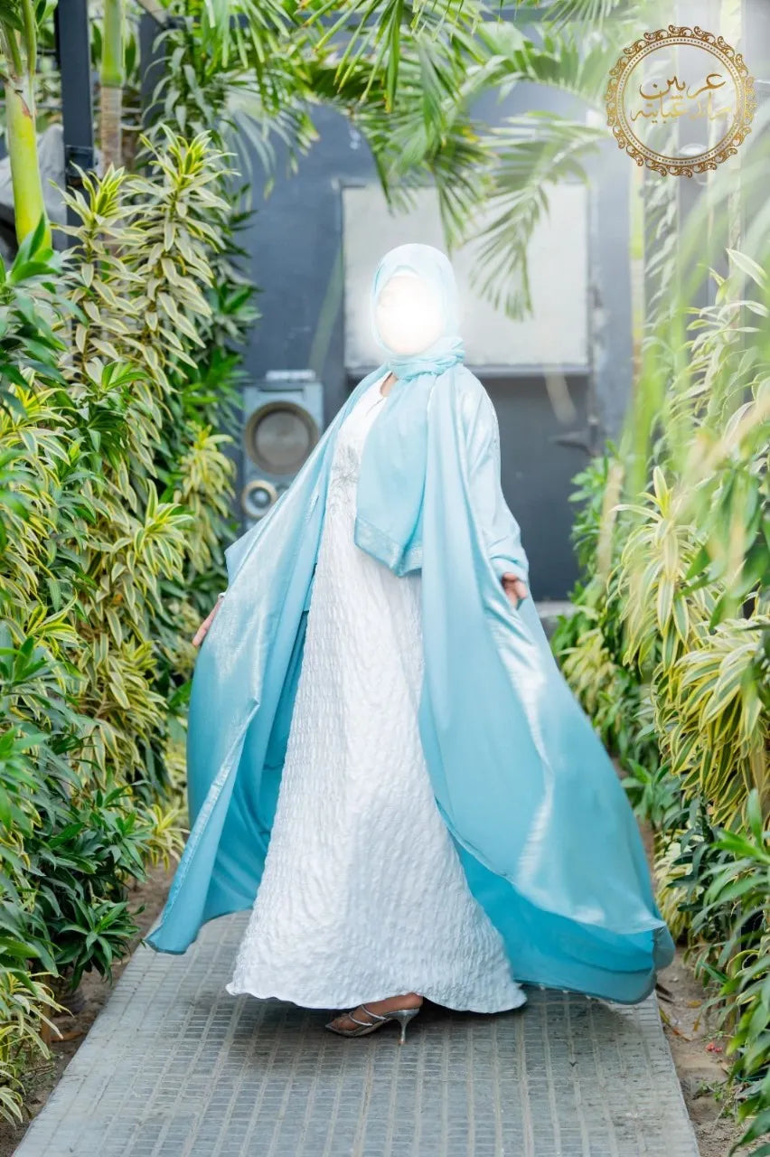Noor Al-Bahar Arabian Bride Abaya by Uroosa Vayani