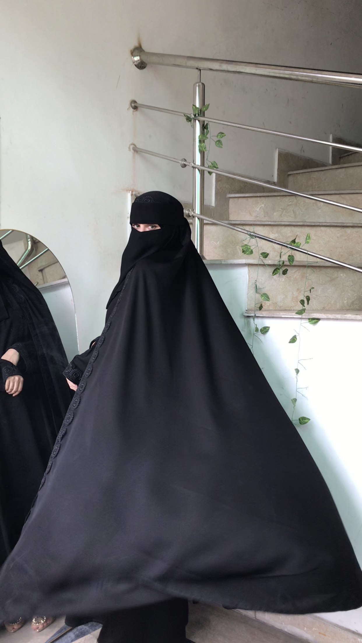 Noor Al-Haya Arabian Bride Abaya by Uroosa Vayani