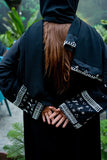 Bareeq Al-Aroos Handmade Bridal Abaya by Uroosa Vayani