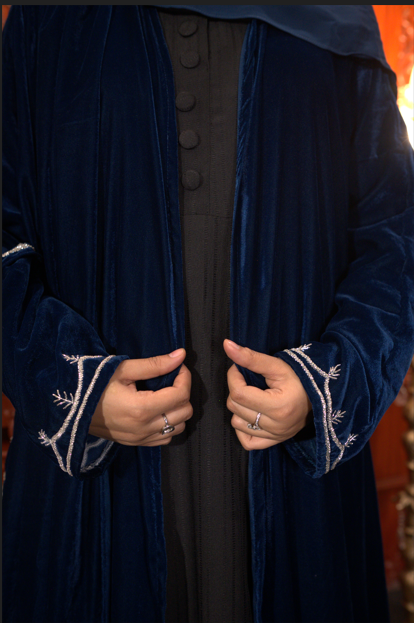 Open Abaya with Inner