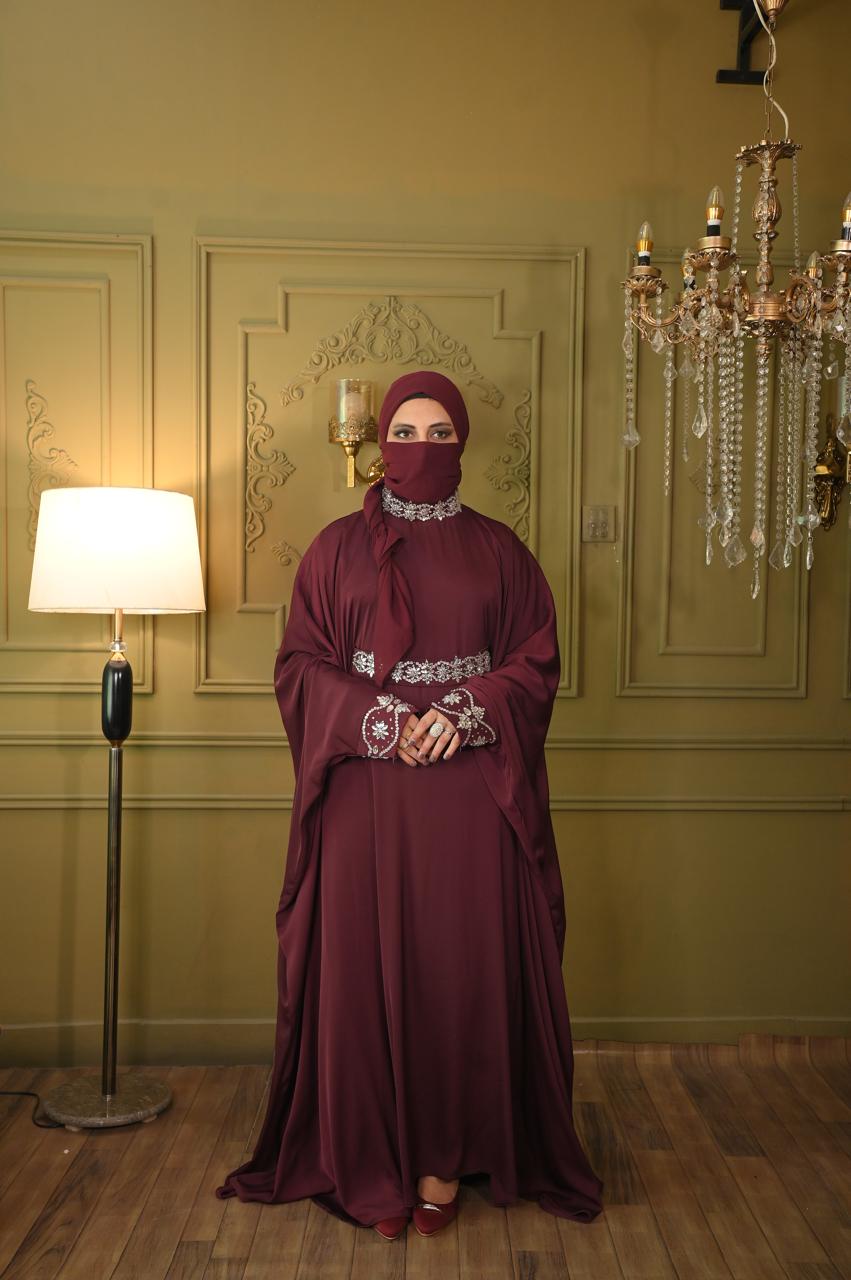 Laylat Ul Uroos Luxury Abaya | Arabian Bride Abayas
