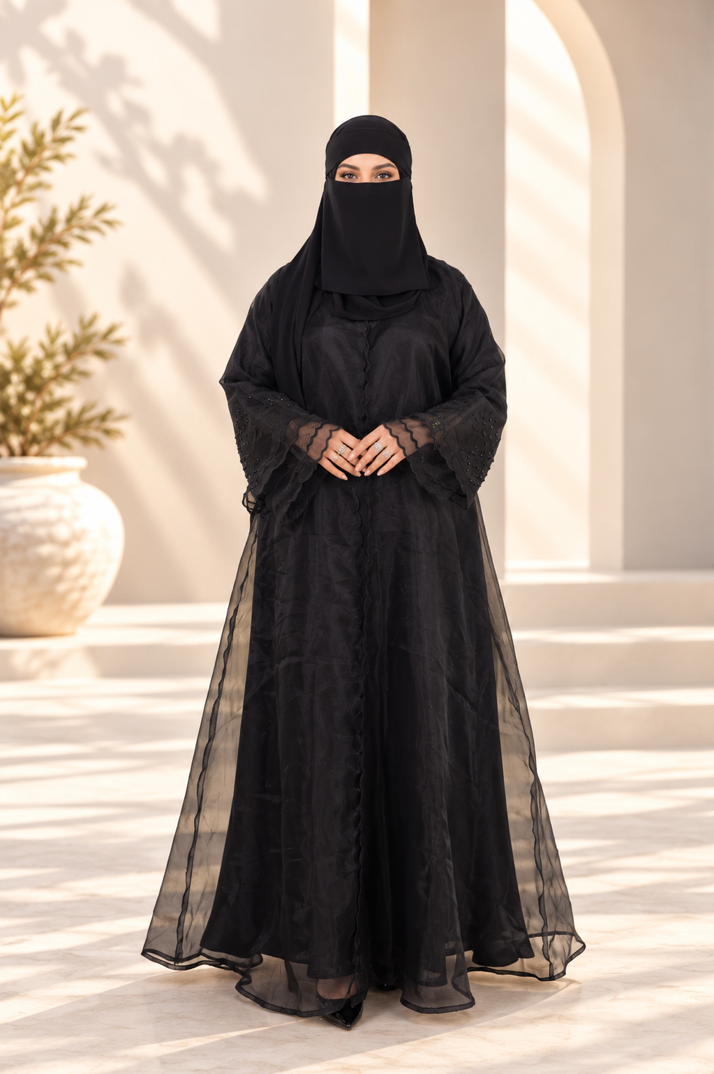MAHÉ NOIR By Arabian Bride Abayas